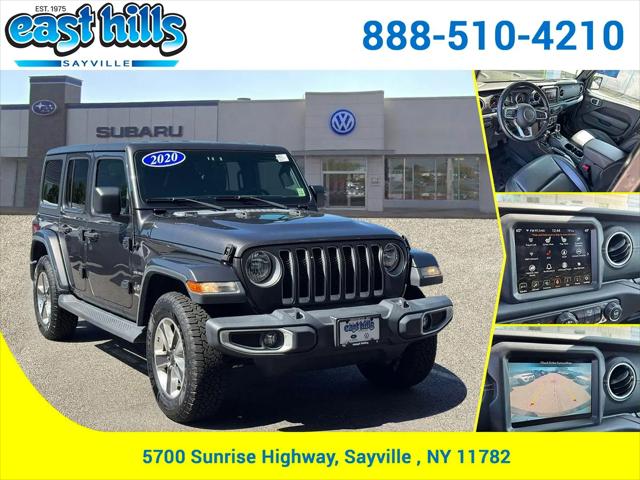 2020 Jeep Wrangler Sahara 4x4 for sale in Sayville, NY