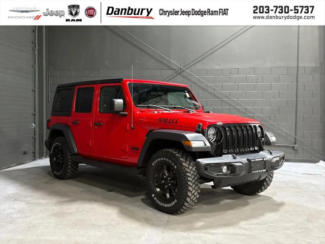 2022 Jeep Wrangler Unlimited Willys 4x4 for sale in Danbury, CT