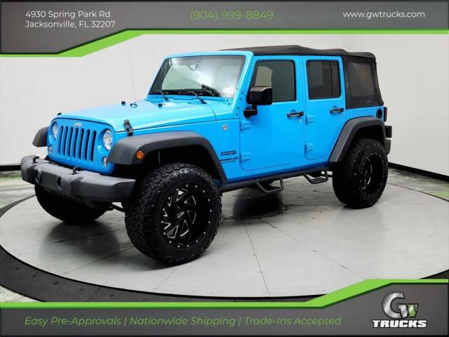 2017 Jeep Wrangler Unlimited Sport 4x4 for sale in Jacksonville, FL