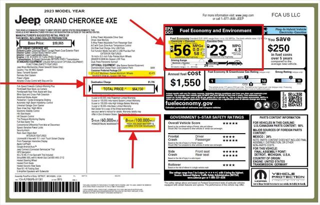 2023 Jeep Grand Cherokee 4xe for sale in Ramsey, NJ