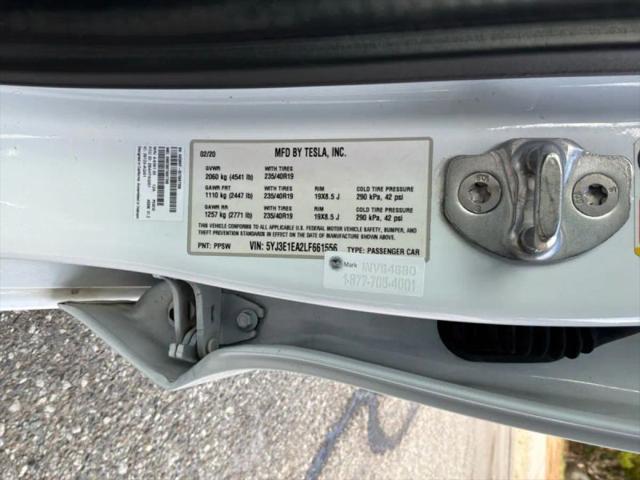2020 Tesla Model 3 Standard Range Plus Rear-Wheel Drive