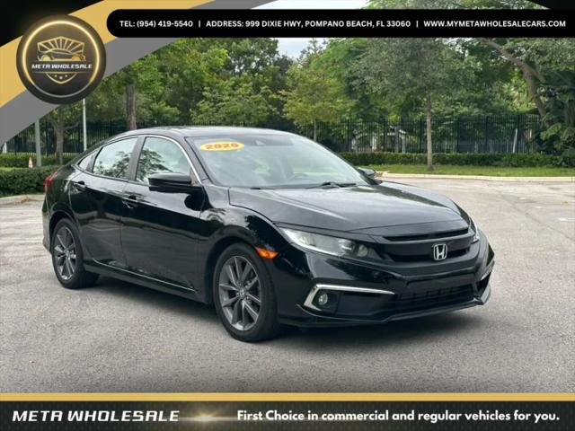 2020 Honda Civic EX-L for sale in Pompano Beach, FL