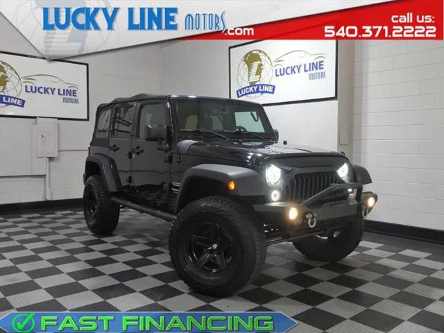 2018 Jeep Wrangler JK Unlimited Sport S 4x4 for sale in Fredericksburg, VA