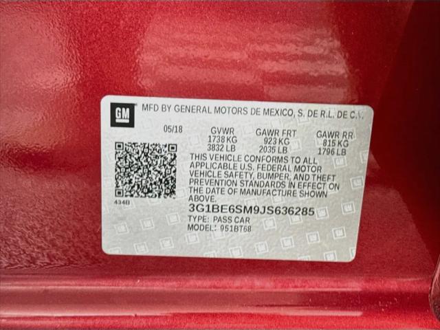 2018 Chevrolet Cruze LT Auto