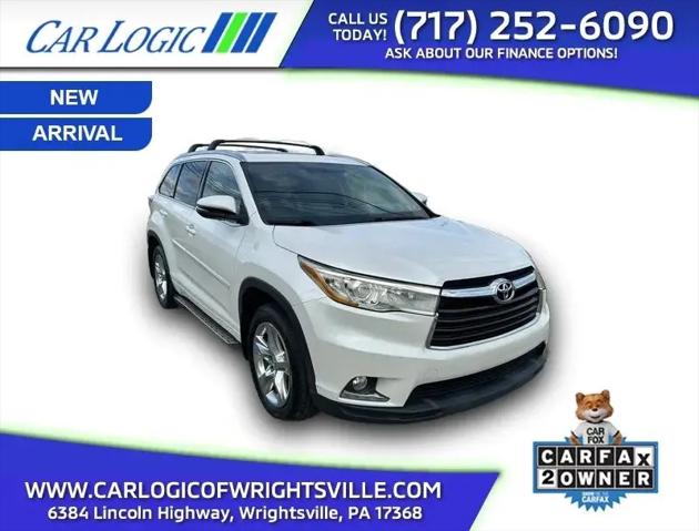 2014 Toyota Highlander Limited V6 for sale in Wrightsville, PA