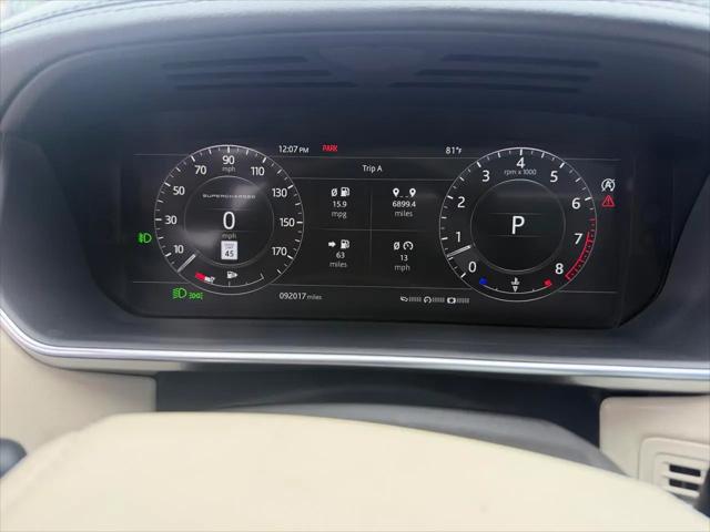 2018 Land Rover Range Rover 5.0L V8 Supercharged