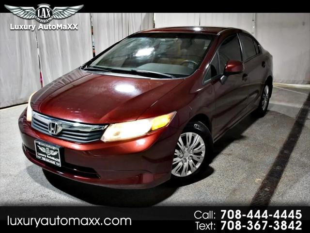 2012 Honda Civic LX for sale in Tinley Park, IL