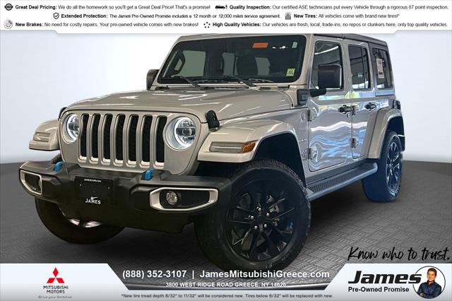 2023 Jeep Wrangler 4xe Sahara 4x4 for sale in Greece, NY