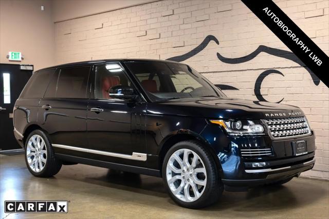2015 Land Rover Range Rover 5.0L V8 Supercharged Autobiography for sale in Mount Vernon, WA