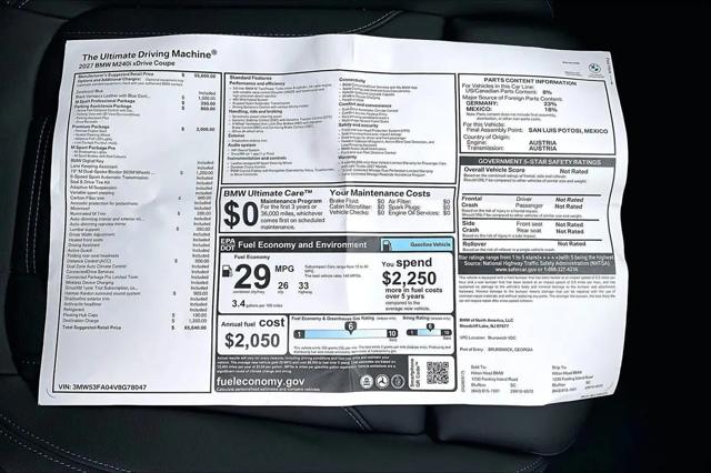 2027 BMW 2 Series M240i xDrive