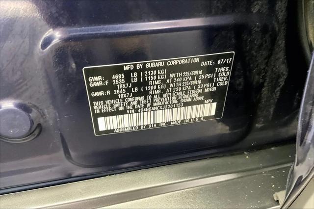 2018 Subaru Outback 2.5i Limited