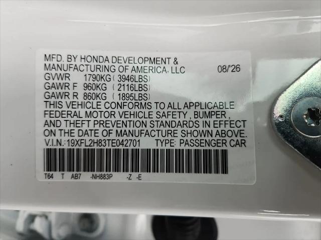 2026 Honda Civic Sport