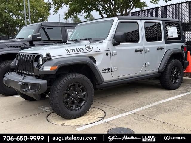 2022 Jeep Wrangler Unlimited Willys Sport 4x4 for sale in Martinez, GA