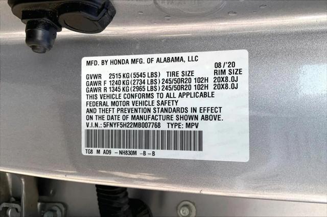 2021 Honda Pilot 2WD Special Edition