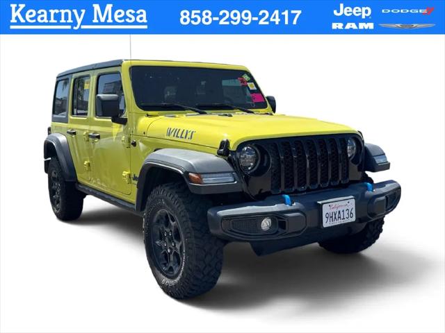 2023 Jeep Wrangler 4xe 4x4 for sale in San Diego, CA