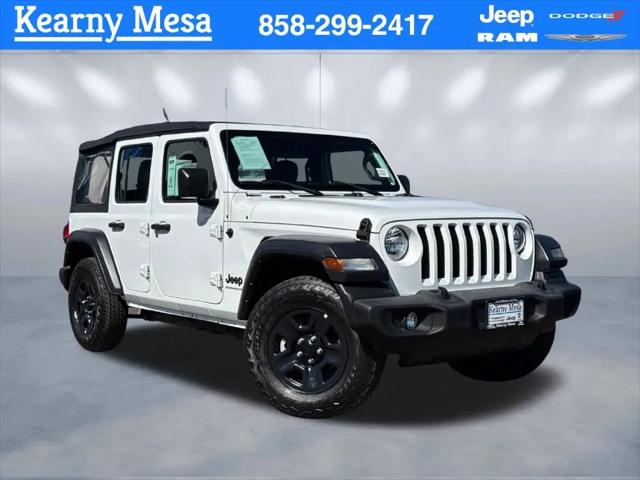 2023 Jeep Wrangler 4-Door Sport 4x4 for sale in San Diego, CA