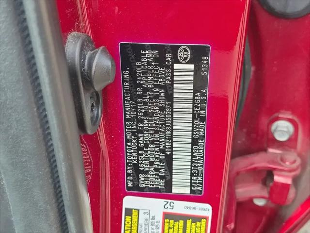 2018 Toyota Camry XLE V6