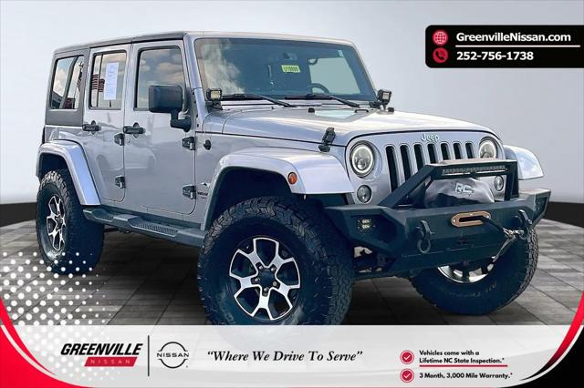 2017 Jeep Wrangler Unlimited Sahara 4x4 for sale in Greenville, NC