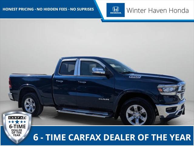 2020 Ram 1500 Laramie Quad Cab 4x4 64 Box for sale in Winter Haven, FL