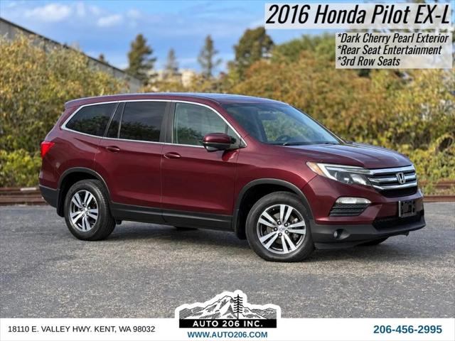 2016 Honda Pilot EX-L for sale in Kent, WA