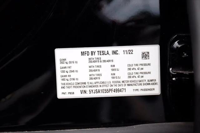2023 Tesla Model S Standard Range