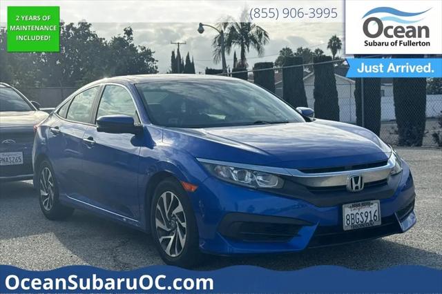 2018 Honda Civic EX for sale in Fullerton, CA