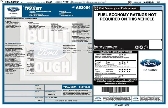 2018 Ford Transit XLT