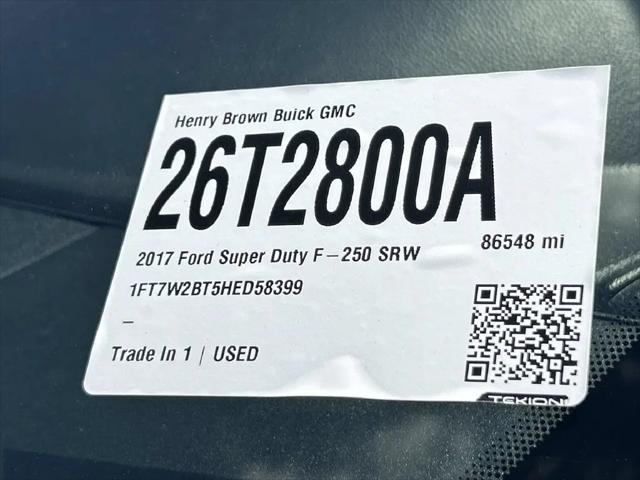2017 Ford F-250 LARIAT