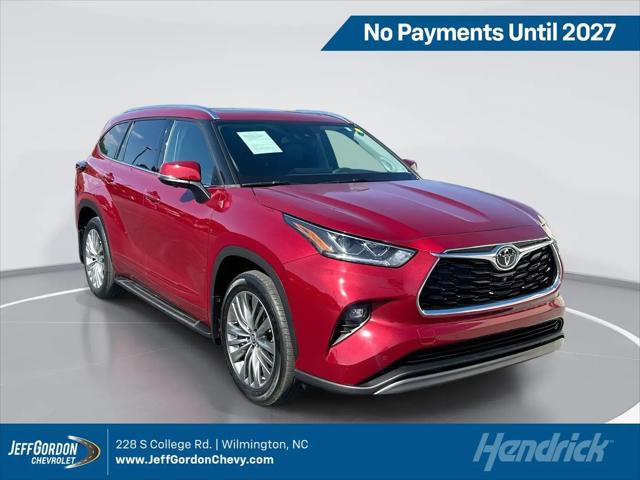 2023 Toyota Highlander Platinum for sale in Wilmington, NC