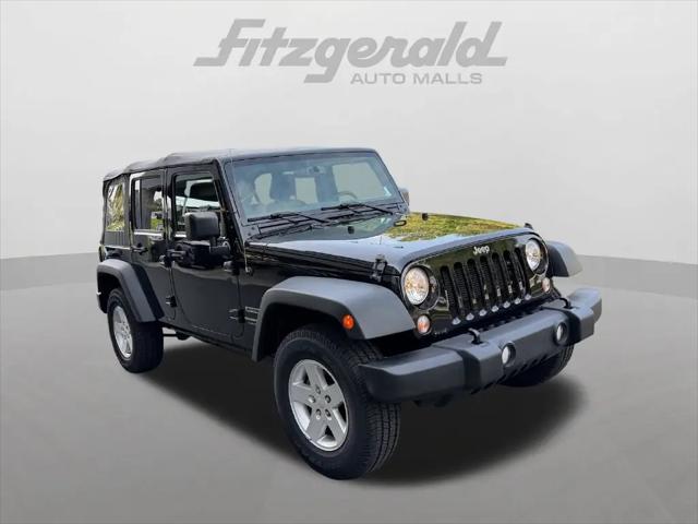 2018 Jeep Wrangler JK Unlimited Sport S 4x4 for sale in Gaithersburg, MD
