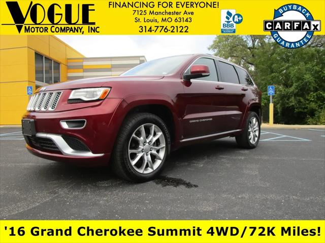 2016 Jeep Grand Cherokee Summit for sale in St. Louis, MO