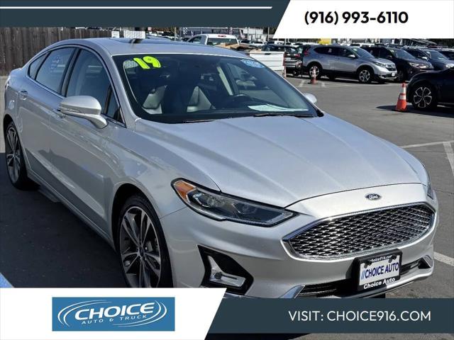 2019 Ford Fusion Titanium for sale in Sacramento, CA