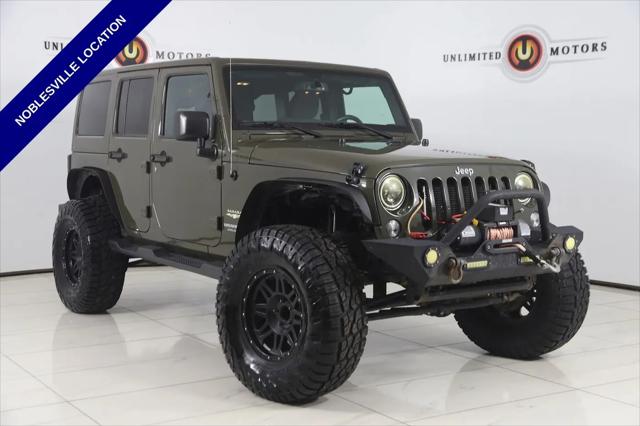 2015 Jeep Wrangler Unlimited Sahara for sale in Noblesville, IN