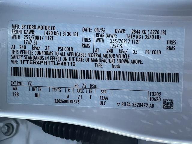 2026 Ford Ranger XL