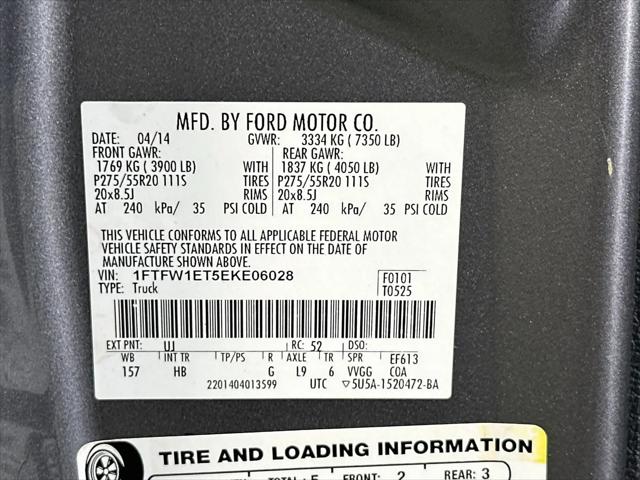 2014 Ford F-150 LARIAT