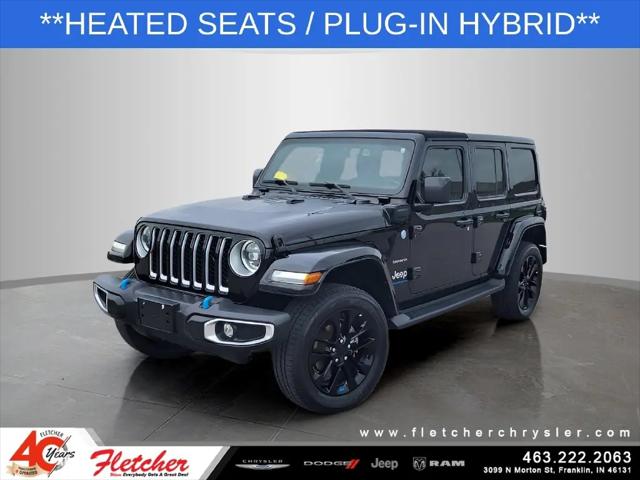2023 Jeep Wrangler 4xe Sahara 4x4 for sale in Franklin, IN