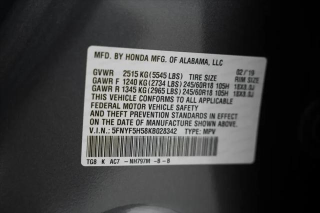 2019 Honda Pilot EX-L