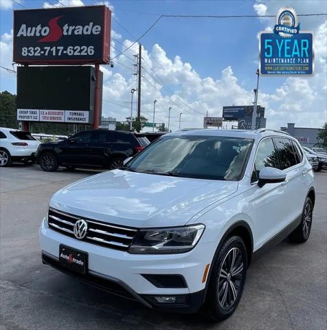 2018 Volkswagen Tiguan 2.0T SEL for sale in Tomball, TX