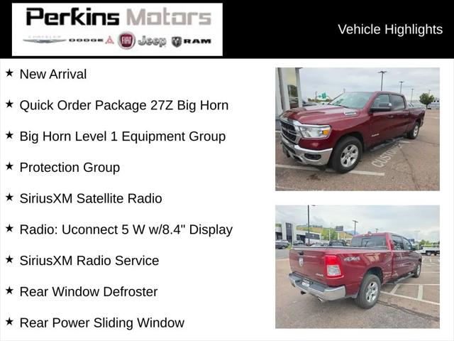 2024 Ram 1500 Big Horn Crew Cab 4x4 64 Box