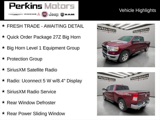 2024 Ram 1500 Big Horn Crew Cab 4x4 64 Box