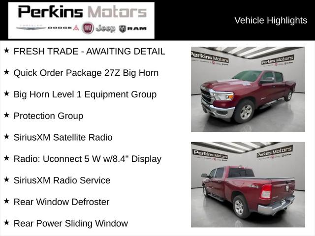 2024 Ram 1500 Big Horn Crew Cab 4x4 64 Box