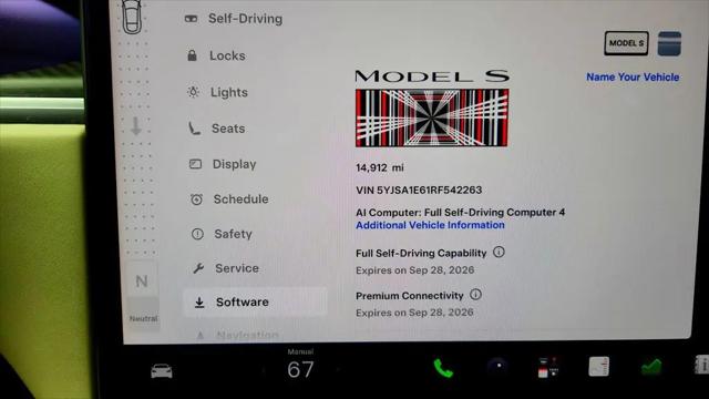 2024 Tesla Model S Plaid Tri Motor All-Wheel Drive