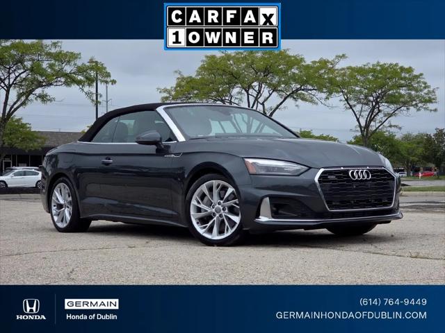 2020 Audi A5 Cabriolet Premium 45 TFSI quattro S tronic for sale in Dublin, OH