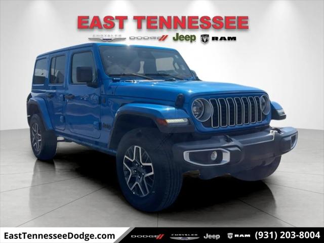 2025 Jeep Wrangler 4-Door Sahara 4x4 for sale in Crossville, TN