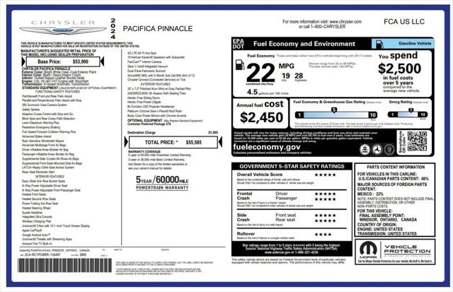 2024 Chrysler Pacifica Pinnacle