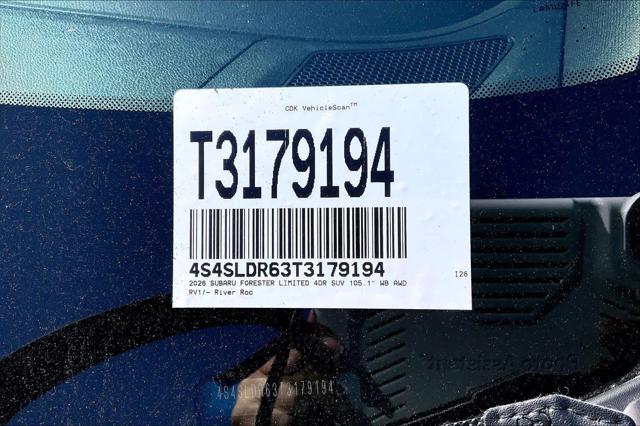 2026 Subaru Forester Limited