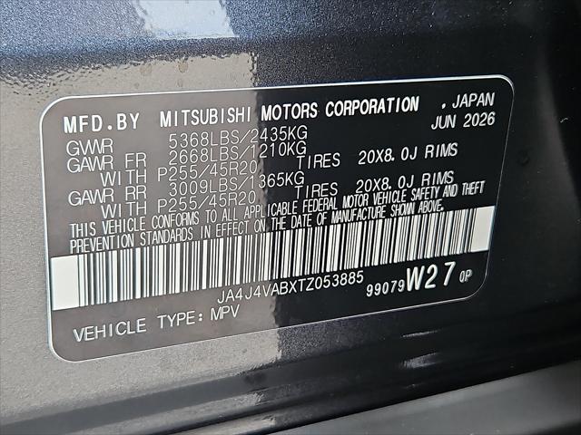 2026 Mitsubishi Outlander LE 1.5T S-AWC