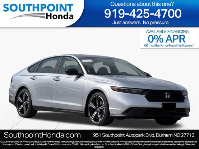 2026 Honda Accord Sedan Sport for sale in Durham, NC