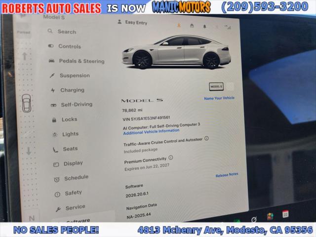 2022 Tesla Model S Dual Motor All-Wheel Drive