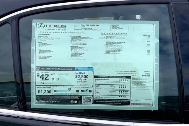 2026 Lexus 300 Premium AWD